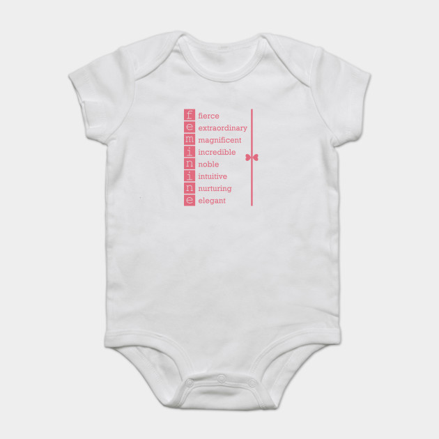 Feminine inspirational words in Soft Pink